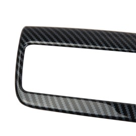 Fewshaw Carbon Fiber Rear Air Vent Armrestbox AC Outlet Adjustment Panel Cover Trim for 2022-2025 Nissan Pathfinder