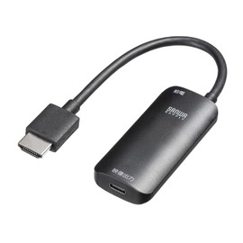 Sanwa Supply HDMI-Type-C (DP Alt Mode) Converter Adapter (4K/60Hz) AD-HD26TC