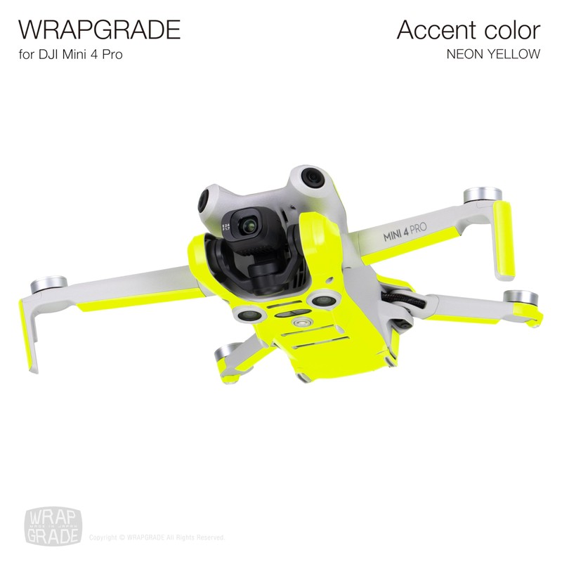 WRAPGRADE Skin Stickers Compatible with DJI Mini 4 Pro |