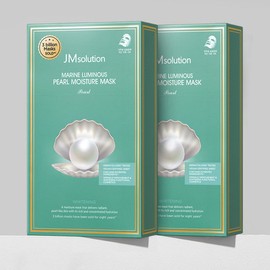 JM Solution Cheonggwang Marine Pearl Moisture Mask Pearl 24ml 10 sheets x 2 packs Total 20 sheets / 제이엠솔루션 청광 마린 진주 모이스처 마스크 펄 24ml 10매입 x 2개 총 20매