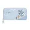 BACKYARD FAMILY Character Long Wallet Tom and Jerry Ashiya Blue