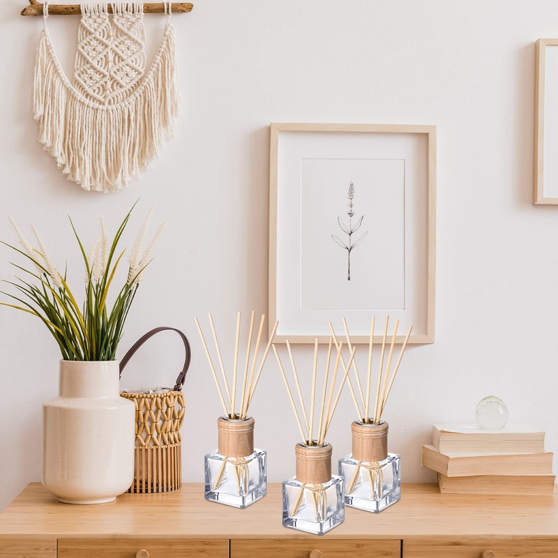 Roshtia 20 Set Reed Diffuser Bottle Empty Fragrance Glass Diffuser