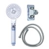 MLD Shower Head with Handheld -Shower Heads- High Pressure Water Flow and Multiple Spray Modes (White)