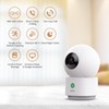 AOSU 4MP Security Camera Indoor - 2.5K Baby Monitor Pet