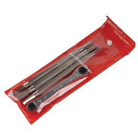 4-Piece Metal Seat Removal Set, Three Removal Tools and One Ratchet, Fit All Seat Wrench tool 4 Pieces With Bag