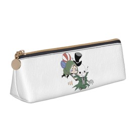Fifth Personality Pencil Case, Large Capacity, Pencil Case, Multi-functional, Stylish, Leather, Pen Pouch, For Boys, Girls, Children, Simple, Tool Pen Case, For High School Students, College Students,