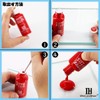 DY.Leather COVA PLUS Bright Red Glossy Leather Craft Bright Red