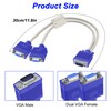 MEIRIYFA VGA Splitter Cable, 1080P HD VGA 1 Male to