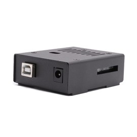 KKSB Metal Case for Arduino UNO Rev3 - Black Powdercoated Steel