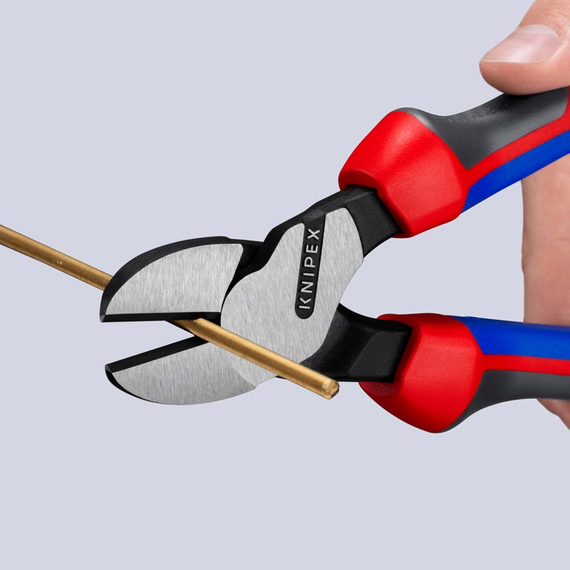 KNIPEX High Leverage Diagonal Cutter with Comfort Handles 250 mm,