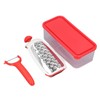 Vegetable Cutter 4 in 1 Multifunctional Stainless Steel Portable Lightweight