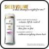 Pantene Sheer Volume Shampoo 12.6 Fl Oz