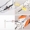 VANJOIN Wire Stripper/Terminal Crimping Pliers, Multi-functional Wire Stripper, Electrical Work