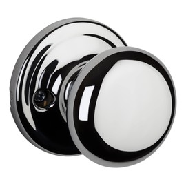 Kwikset 788H Hancock Reversible Non-Turning One-Sided Dummy Door Knob - Polished Chrome