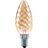 Twin Pack of Osram Kerzenglühlampe gold Twisted E14, 40 W