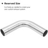 A-KARCK Exhaust 90 Degree Tube 2.25" OD 2 Pack, Stainless