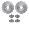 Dynamic Friction Company Brake Kit For 2005-2016 Smart Fortwo| Front