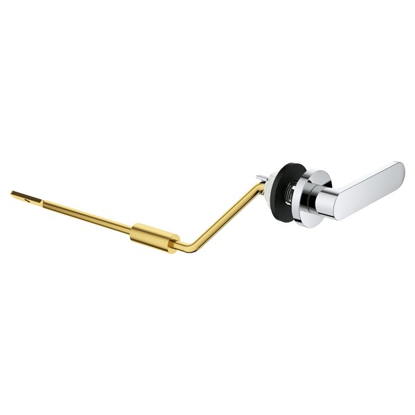 GROHE 49143000 Essence Toilet Right Hand Trip Lever, Starlight Chrome