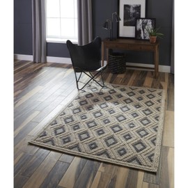 Momeni Andes Wool and Viscose Area Rug 2'3" X 8' Runner Beige