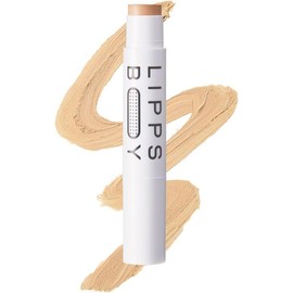 LIPPS BOY Spot Cover Concealer (Bright Skin Tone, 0.1 oz (4 g)) Men's Cosmetics Acne Scars Blue Beard Skin Redness Concealer Easy to Blend LIPPS BOY