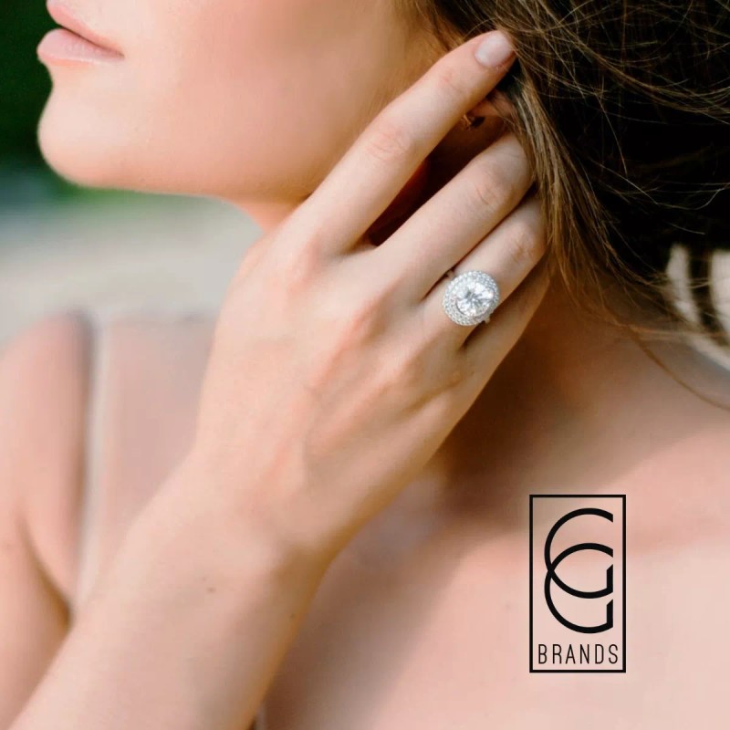 Doble G Ajustador De Anillos, Pack De 15 Pzas Silicona,