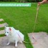 Hands Free Dog Leash, 4-7.5 FT PVC Waterproof Multifunctional Dog