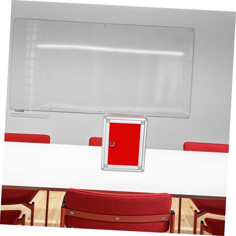 STOBOK Wall Letter Box with Lock Suggestion Box Postbox for