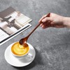 6 Pieces Wooden Coffee Spoons Long Handle Mixing Wooden Spoon