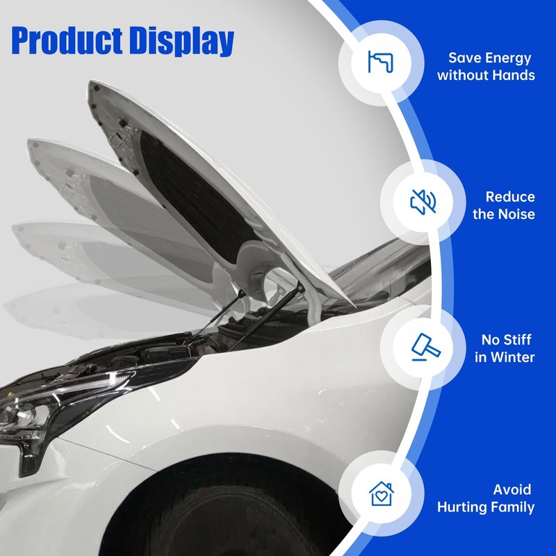 OTUAYAUTO Hood Struts Lift Support Replacement for Toyota FJ Cruiser