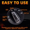 Automatic Headlight Switch, Light Sensor Module Headlight Button Module with