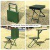 MOGUOBIN Folding Camping Chair Stool Portable Fishing Stool Outdoor Folding