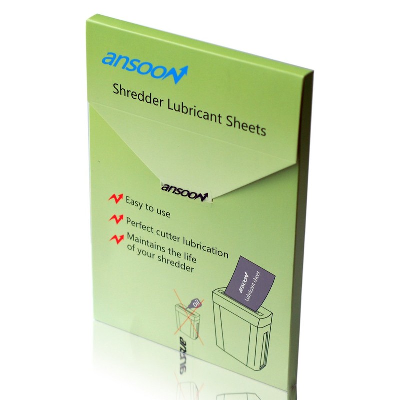 Ansoon 24 Sheets Per Pack - Ansoon Paper Shredder Lubricant