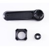 Jowxsx Black 17mm Ball Magnetic Car Phone Magnet Mount Extension