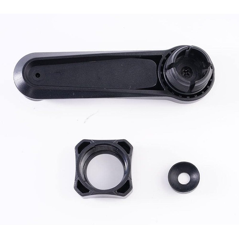 Jowxsx Black 17mm Ball Magnetic Car Phone Magnet Mount Extension