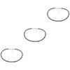 SAFIGLE 3 Pcs Elegant Necklace for Women Fashion Jewelry Clavicle