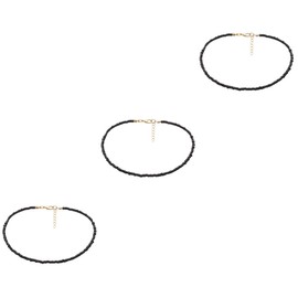 SAFIGLE 3 Pcs Elegant Necklace for Women Fashion Jewelry Clavicle Chain Women's Friendship Necklace for Events Parties