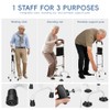 Standing Aid for Seniors with Soft Foam Handrail and Light,