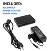 BV-Tech 4 PoE+ Gigabit Ports Switch with 2 Uplinks -
