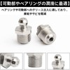 ユアクト グリスニップル 1/8PT 直A型 ストレート 50個セット グリースニップル 潤滑 オイル注入 ベアリング