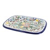 Blue Rose Polish Pottery Atlantis Medium Rectangular Serving Platter