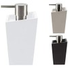 Spirella Collection Yoshi Liquid Soap Dispenser, 8.1 x 8.1 x
