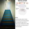 LUXSWAY Shower Light, Warm White Ceiling Light Fixture, ON/Off Indoor