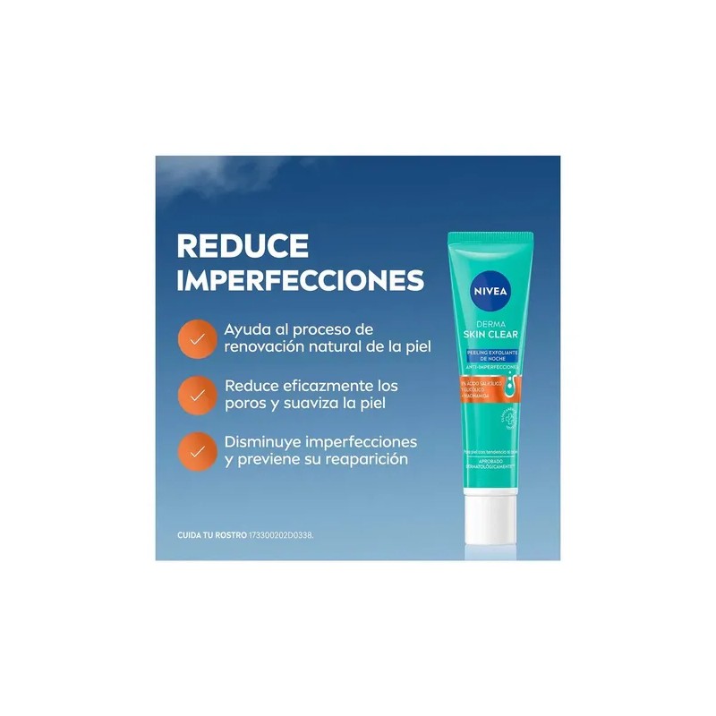 Nivea Derma Skinpeeling Exfoliante Anti-imperfecciones 40ml