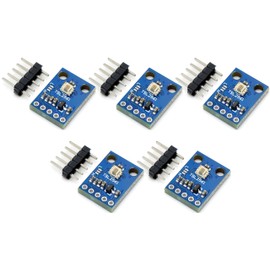 TECNOIOT 5pcs GY-2561 TSL2561 Brightness Sensor Breakout Infrared Light Sensor Module
