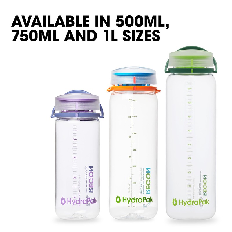 HydraPak Recon Twist & Sip - Wide Mouth Recycled Plastic