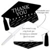 Graduation Cheers - Shaped Thank You Cards - Graduation Party