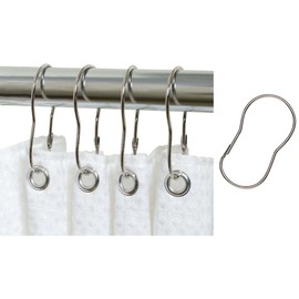 ZENITH/BATHWARE 90SS 12PK CHR Wire Shower Hook