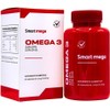 Smart Mega OMEGA 3 con 33% EPA y 22% DHA,