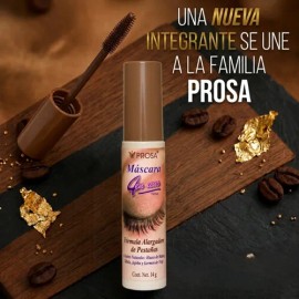 Mascara De Pestañas Prosa Y Delineador Café 4en1 Waterproof