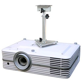 PCMD, LLC. Projector Ceiling Mount Compatible with Optoma UHD300X UHD350X UHD40 UHD50 UHD51 UHD51A with Lateral Shift Coupling (Telescoping 13-20-Inch Extension)